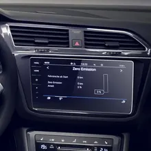 Tempered glass screen protector for Volkswagen Tiguan R/VW Tiguan R 9.2 inch car navigation screen