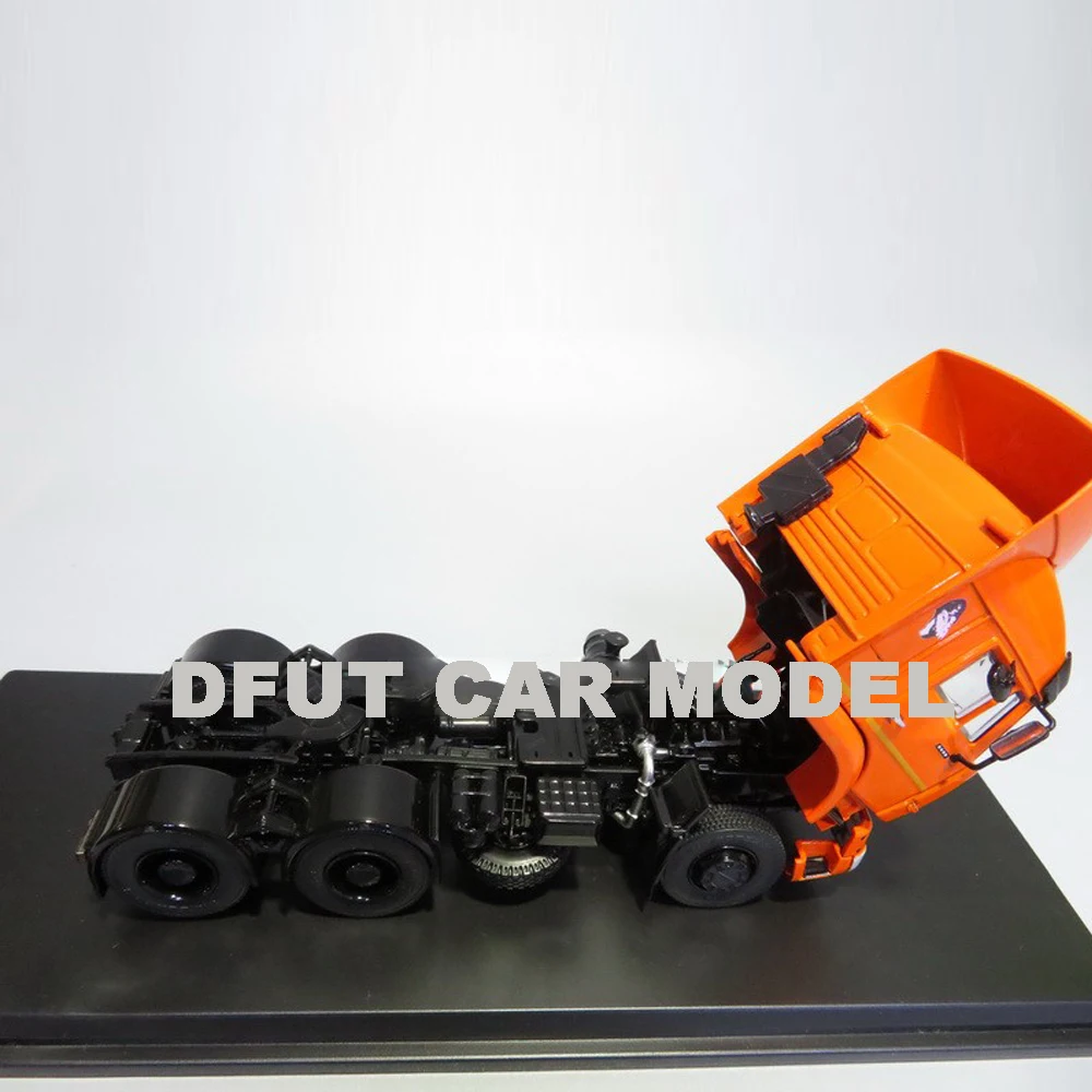 1:43 Игрушечный Грузовик из сплава, KAMA3-6460 модель автомобиля, Детские игрушечные машинки, авторизованный игрушечный автомобиль для детей