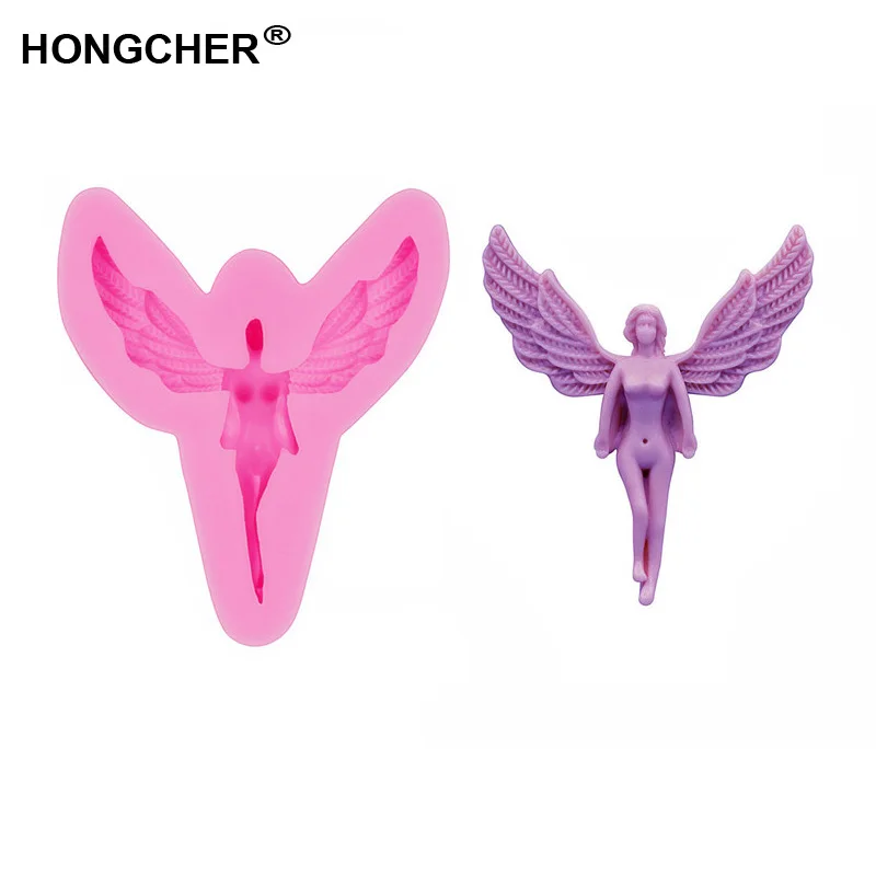Силиконовая форма Angel Wings для маленькой девочки шоколада формочка десерта