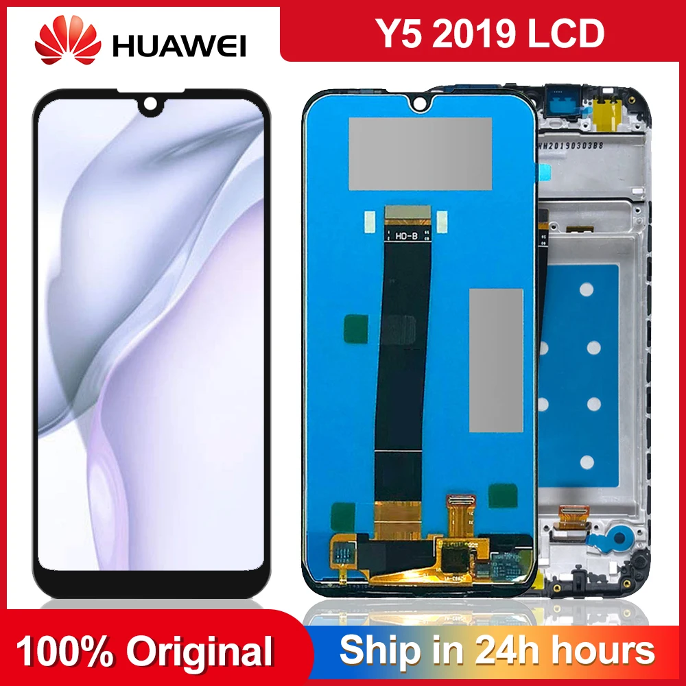 ЖК дисплей 5 71 дюйма для Huawei Y5 2019 сенсорный экран дигитайзер в сборе AMN LX9 LX1 LX2 Honor 8S