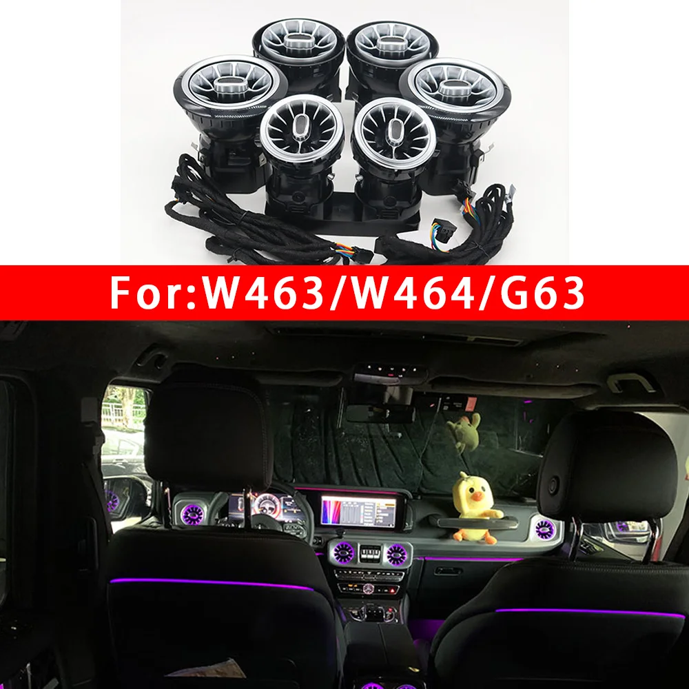 

Светодиодные вентиляционные отверстия для освещения салона Mercedes Benz G-Class AMG W463 W464 G63 G550 G500 в форме турбины