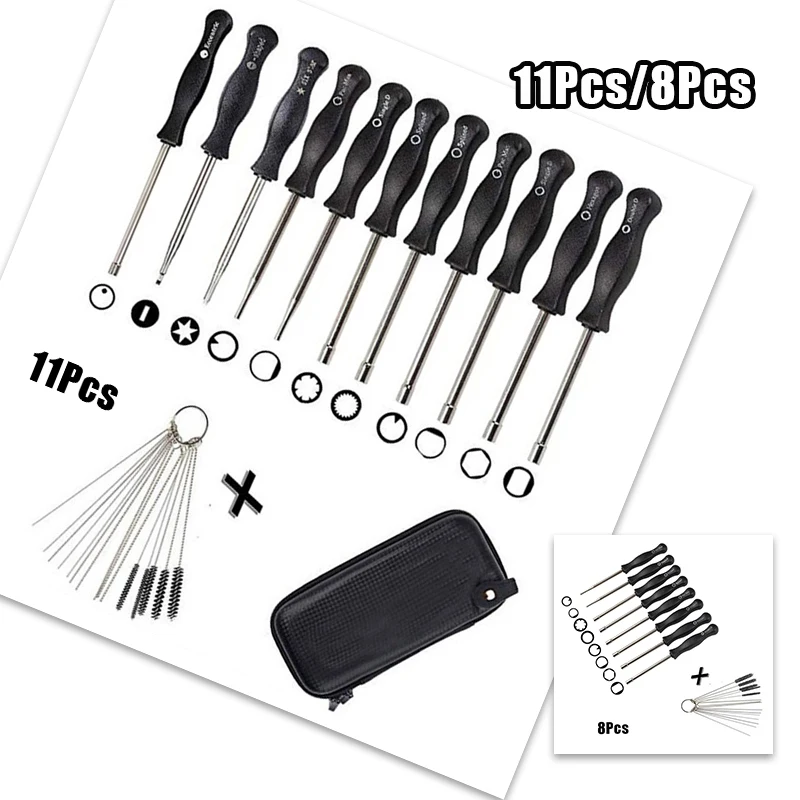 

11/8Pcs Professional Carburetor Adjustment Tool Screwdriver Universal Car Motorcycle Carburetor Cleaner Car Repair Accessories