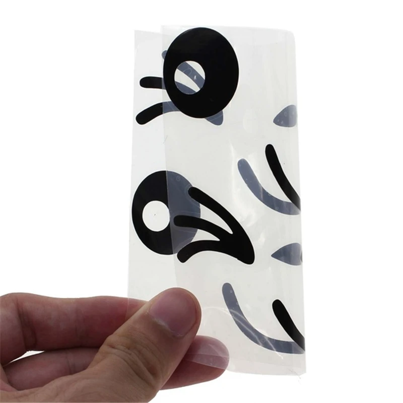 1 пара милых наклеек с улыбкой 3D наклейка на лицо для автомобиля боковое зеркало L