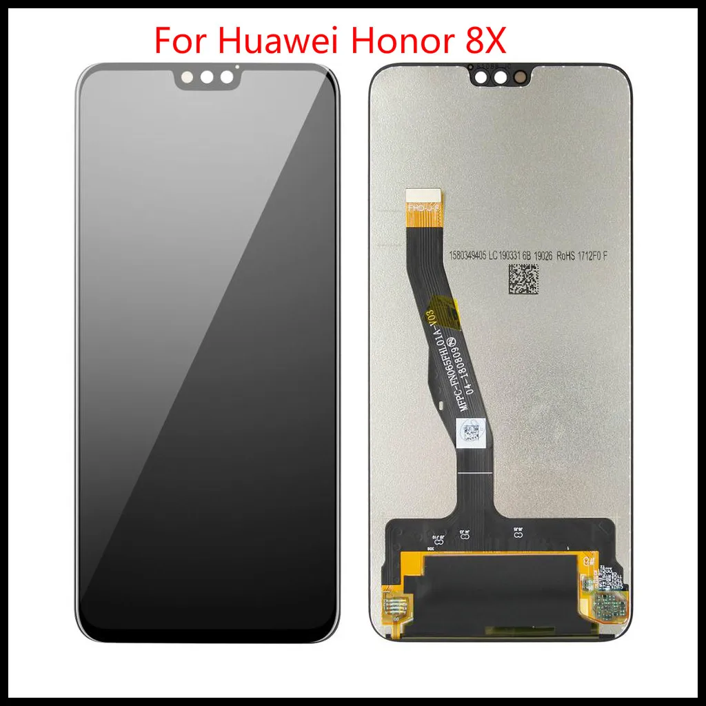 ЖК экран для Huawei Honor 8X дисплей с дигитайзером на сенсорной панели в сборе цифровым