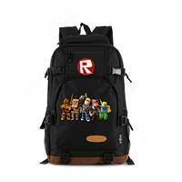 waterproof high capacity backpack fashion oxford cloth double backpack teens boys and girls cartoon school bag mochila