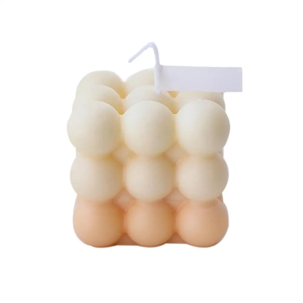 Кубический воск круглый куб фотоароматерапия свечи сделай сам домашняя восковая