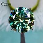 Женское кольцо из серебра 925 пробы, с бриллиантом 15 карат