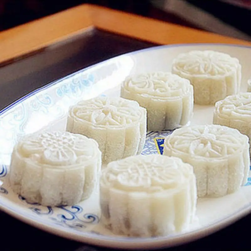 8 шт. ручная пресс-форма для печенья Луна Форма украшения торта ствол Mooncake плесень