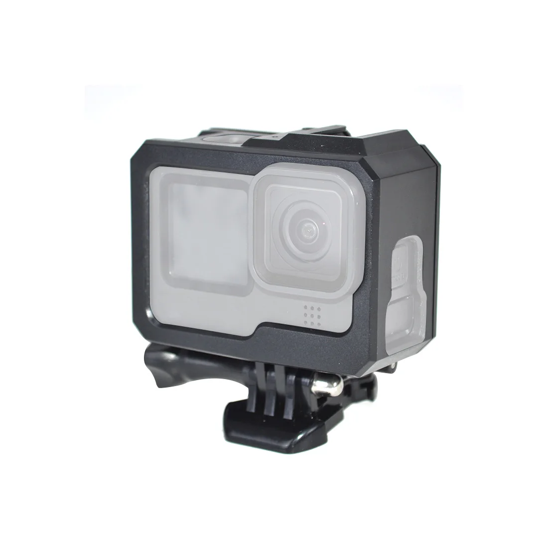 

For GoPro 9 Cage Protective Frame Housing Cold Shoe Mount ABS for GoPro Hero 9 Black Action Camera Microphone Lights Extension