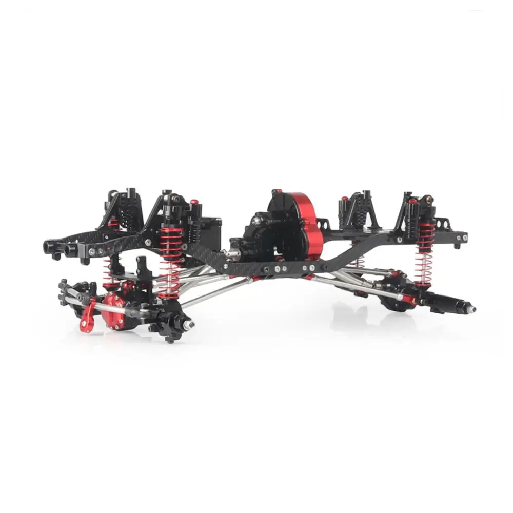 Рама шасси колесной базы для 1/10 AXIAL SCX10 II 90046 90047 RC Гусеничный альпинистский автомобиль