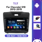 Автомобильный мультимедийный видеоплеер TS7 Android 8,1 для Chevrolet S10 2012 2013 2014 2015, GPS, навигация 1080P, USB, Carplay, FM