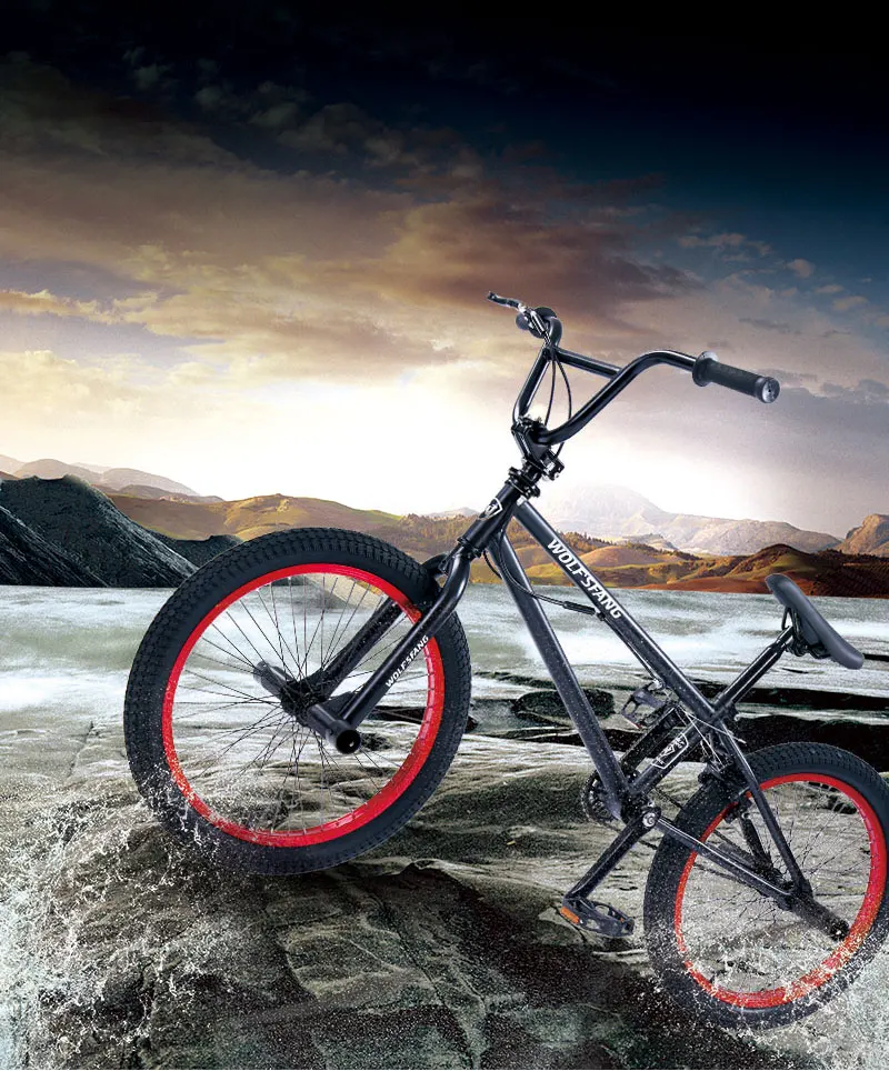 Wolf's fang велосипед bmx горный велосипед дорожный велосипед mtb Bmx велосипеды Передний Суппорт тормозной задний V тормоз для велосипедов