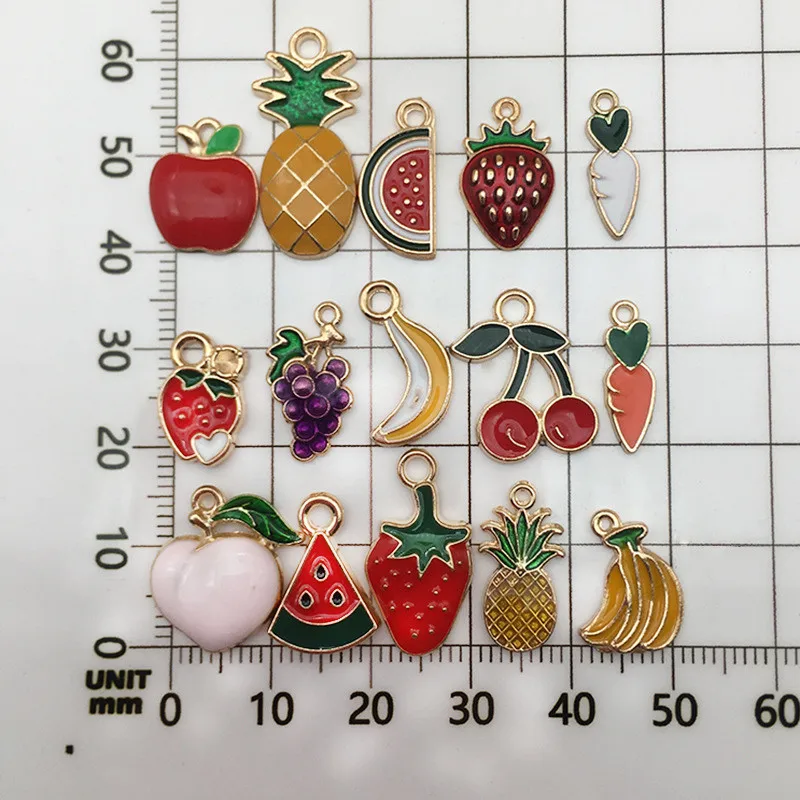 

30/50pcs Mix Metal Enamel Charms For Earring Fashion Jewelry Making Charm And Pendants For Bracelet Dangle Assorted Mixed Lot