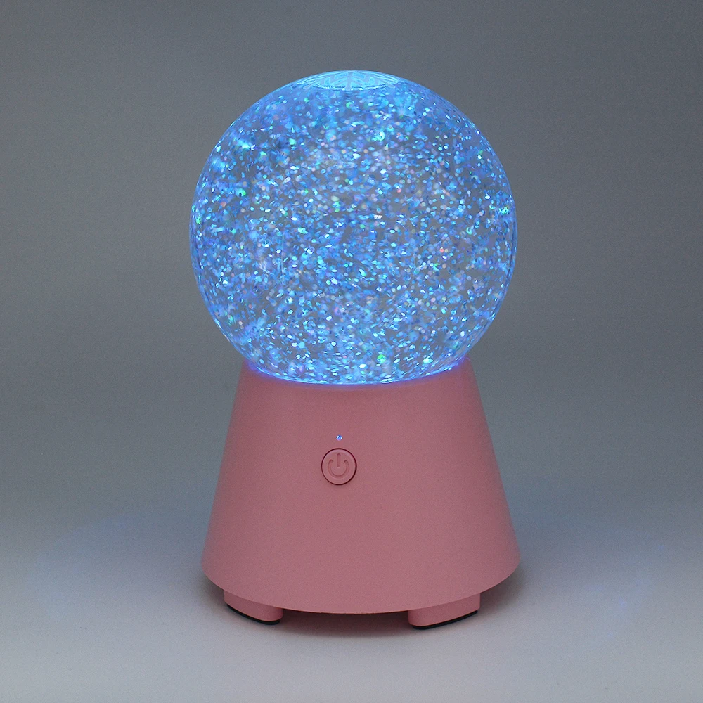 Блестящая пудра Bluetooth динамик высокого качества звук ночник умный беспроводной