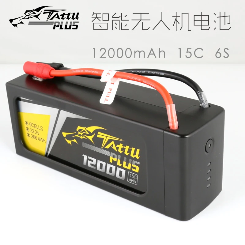 Оригинальный аккумулятор TATTU Plus 12000 мАч 22000 22 2 в 15C 6S1P Lipo Smart Battery UAV flight battery|Детали и