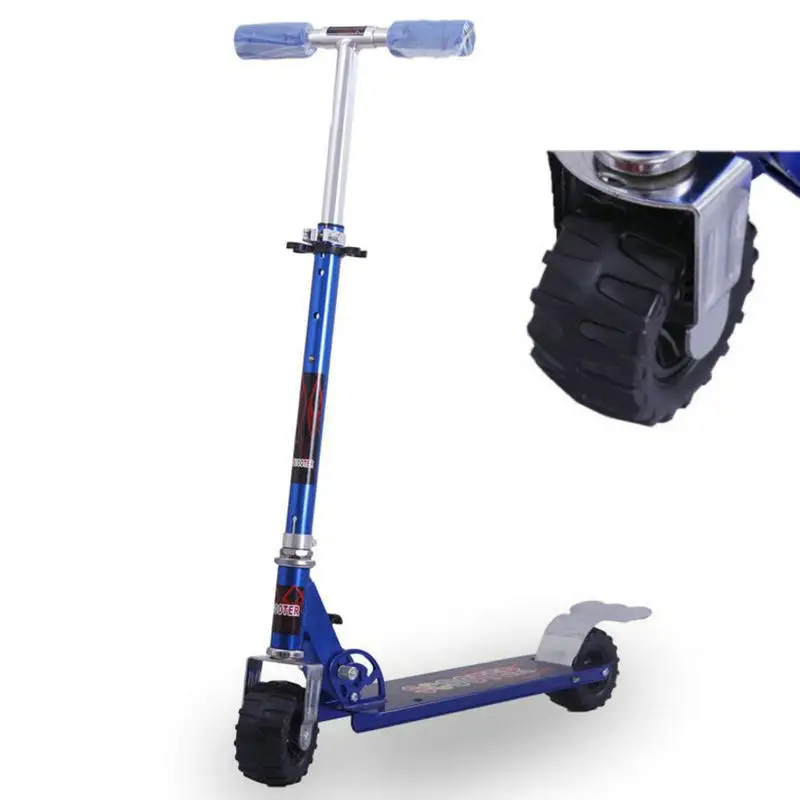 

XLL Fold Adult Kick Scooter With Adjust Height, Lightweight 3.5KG,100*699mm Big Rubber Wheel
