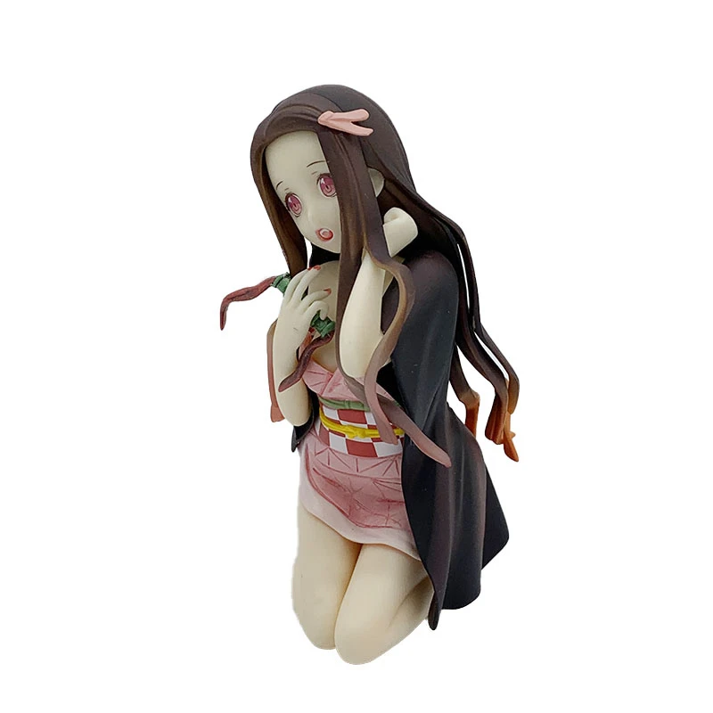 

Demon Slayer Gk Kamado Nezuko Anime Action Figure Model Pvc Sexy Girl Sitting Statue Collection Toy Desktop Decoration Figma