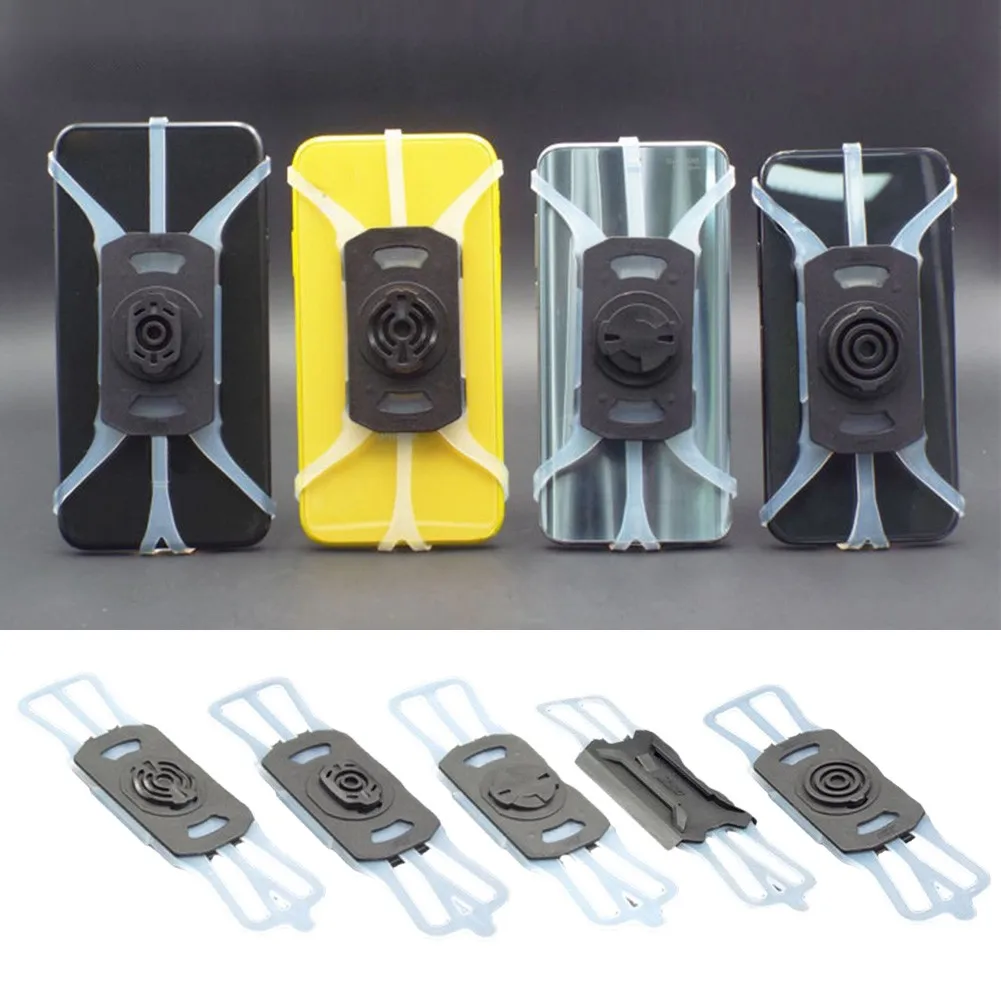 

Cycling Phone Mount Adapter Holder Plastic+Rubber Garmin Computer Mount Bracket For 4.7-6.7 Inch Phone Bicycle Accessories