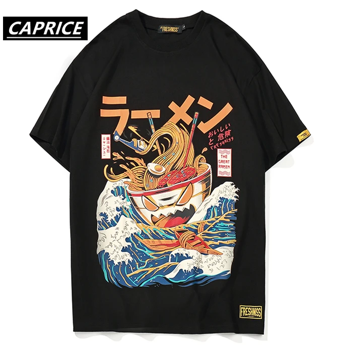 Японский мультфильм 3d печать футболки с коротким рукавом Уличная мода