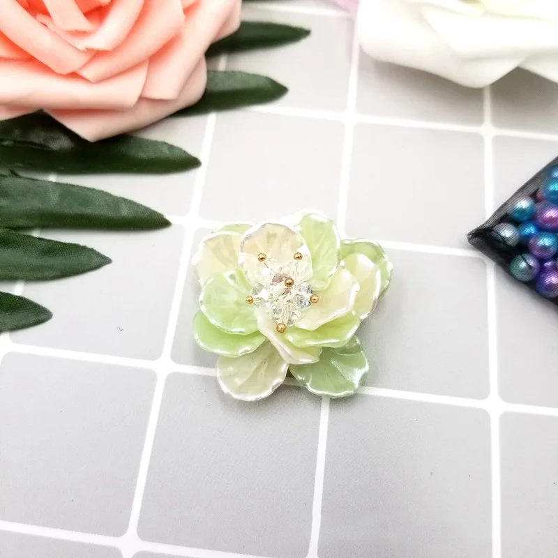 Цветные полимерные заколки для волос ручной работы аксессуары ювелирных изделий