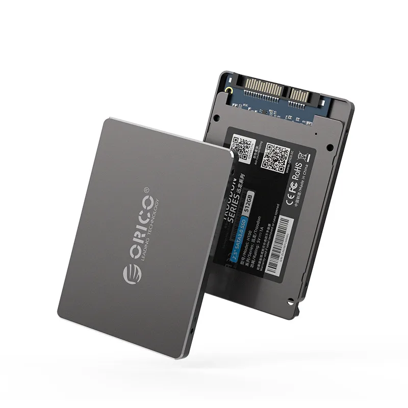 ORICO твердотельный жесткий диск 128 ГБ 256 512 1 ТБ SSD 2,5 дюймов SATA SSD 1 ТБ Внутренний твердотельный диск для настольного компьютера ноутбука