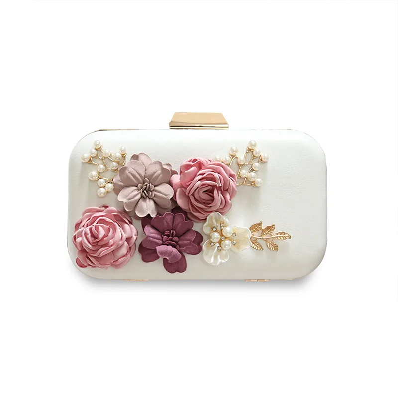 

Luxury Handbags for Women Diamond Shoulder Crossbody Bags Chains Evening Flaps Ladies Flower Box Lock Clutch Purse