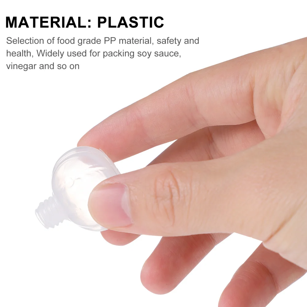 

4Pcs Sauce Bottles Storage Bottles Subpackaging Bottles Mini Bottles