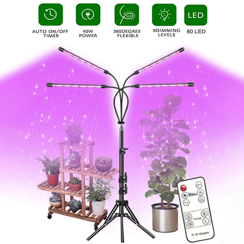 

LED Grow Light USB Phyto Lamp Full Spectrum Fitolampy With Control For Plants Seedlings Flower Indoor Fitolamp Grow Box