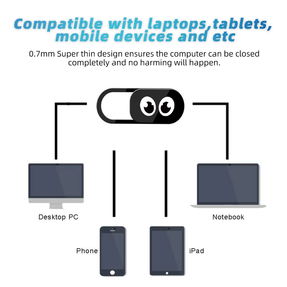 Магнитный слайдер для веб-камеры универсальный чехол антишпионской камеры