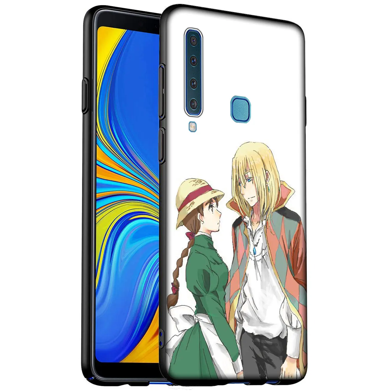 Howl's Howls Moving Castle Мягкий силиконовый чехол для телефона Samsung Galaxy A6 A7 A8 A9 2018 A3 A5 2016 2017