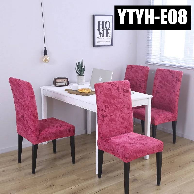 Removable Wedding Dining Chair Covers Spandex Computer Office Chair Cover Stretch Linings For Desk Seat Covers Banquet