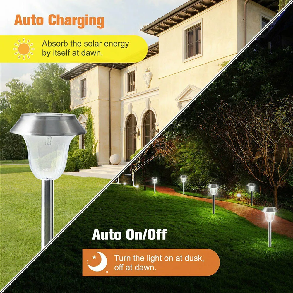 Светодиодный светильник на солнечной батарее уличный садовый светодиодный