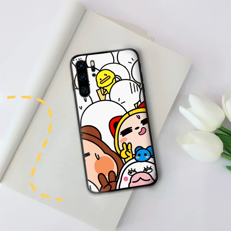 Cute cartoon characters Case For HuaweiY9 Prime 2019 Mate 10 20 Pro Nova2 3 4 Lite Nova 2i 3i 5i Y6 Y7 2018 Coque Funda | Мобильные