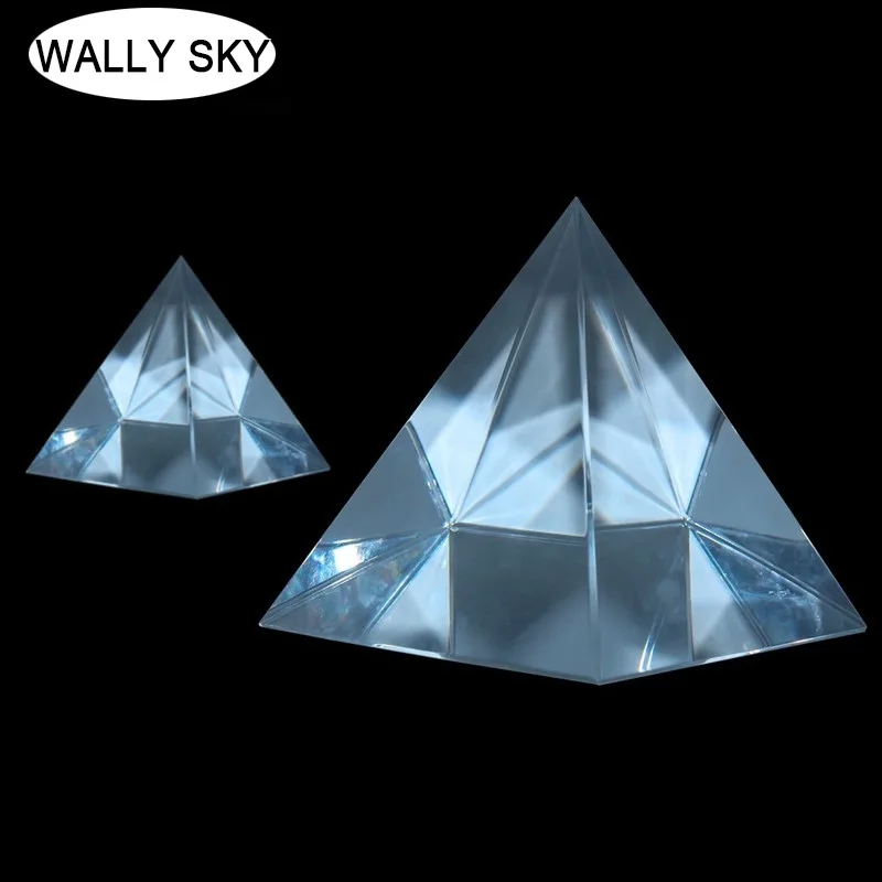 Оптическая призма кристальная пирамида прямоугольная физическая оптика