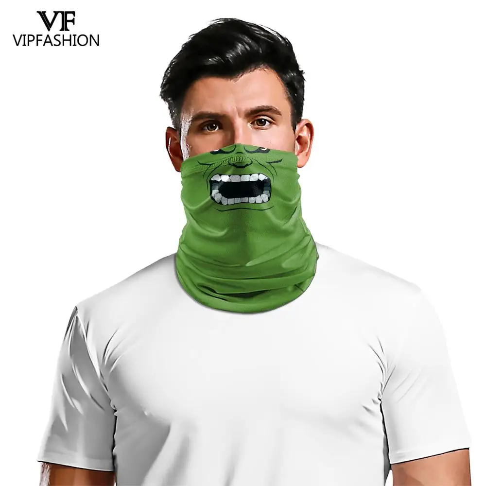 Шарф Труба Мужской с принтом клоуна и черепа волшебная Балаклава бандана для