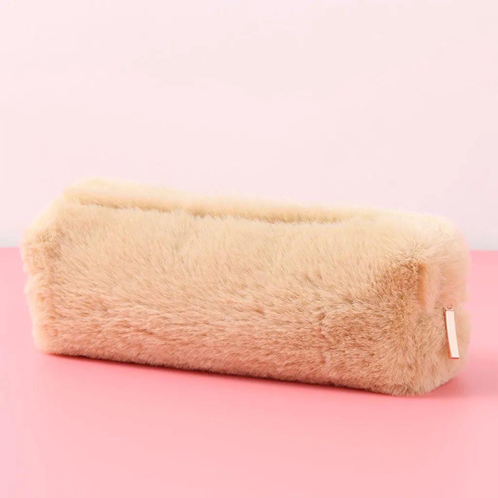 Pencil Pen Case Cosmetic Makeup Bag Storage Pouch Purse Students SchoolFresh Storage Bag Plumier Scolaire Rangement - Цвет: KH