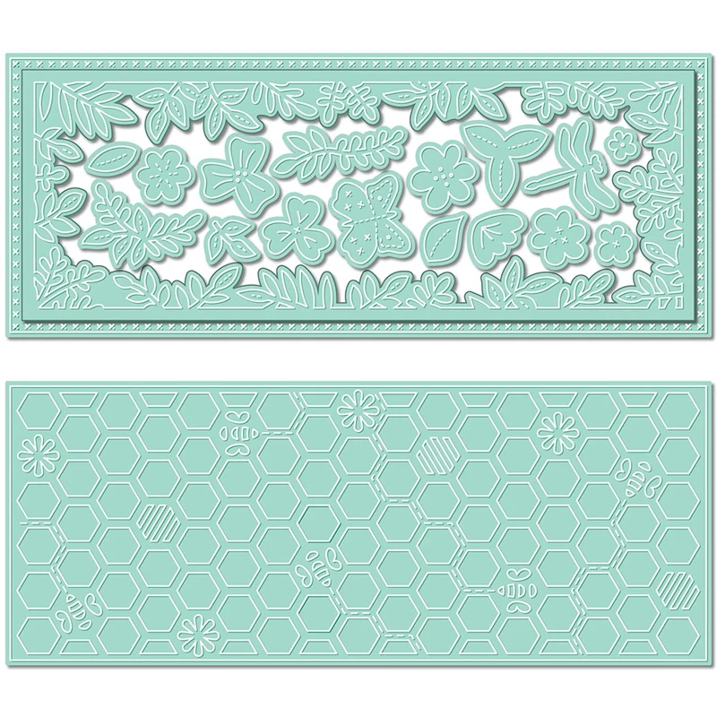 

Rectangle Hollow out Metal Cutting Dies for Scrapbooking Handmade Mold Cut Stencil DIY Card Make Mould Model Craft Decoration