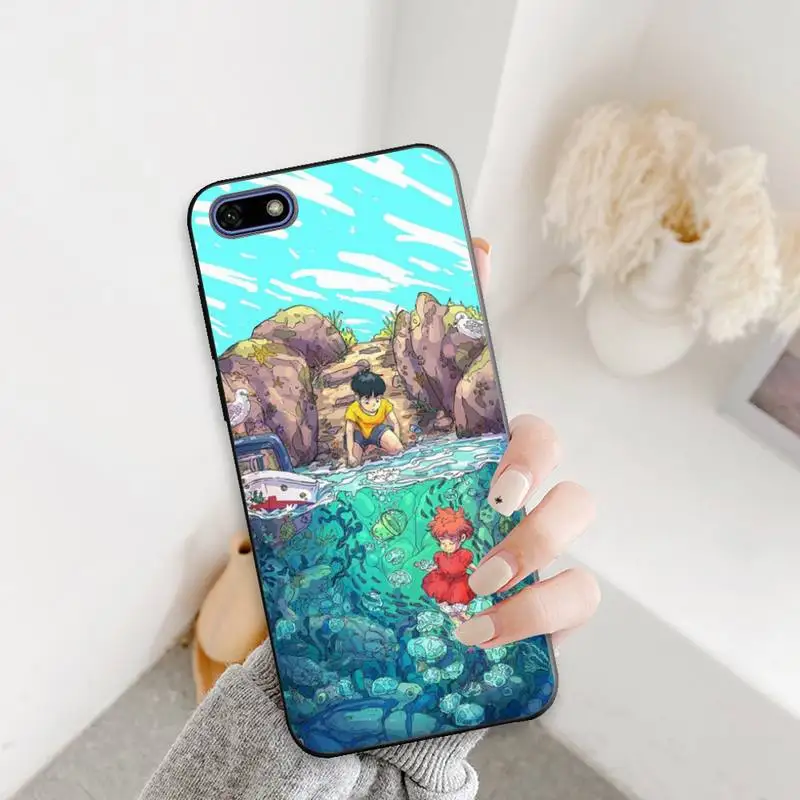 

Yinuoda Studio Ghibli Ponyo Phone Case For Xiaomi 5 6 8 9 10 X Se Lite Pro Note Mix 2 3 Fundas Cover