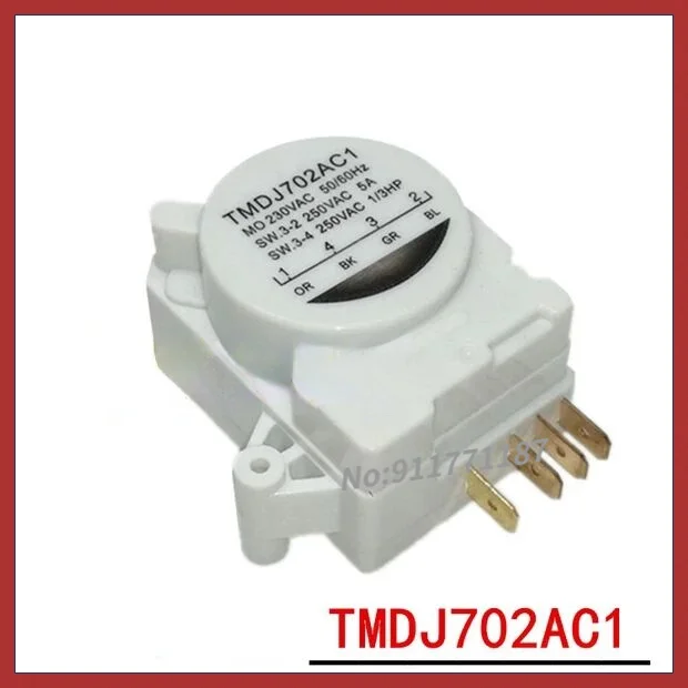 

1pieces new Refrigerator Defrost Timer/Controller TMDJ702AC1 220V 50HZ Defrost Timer