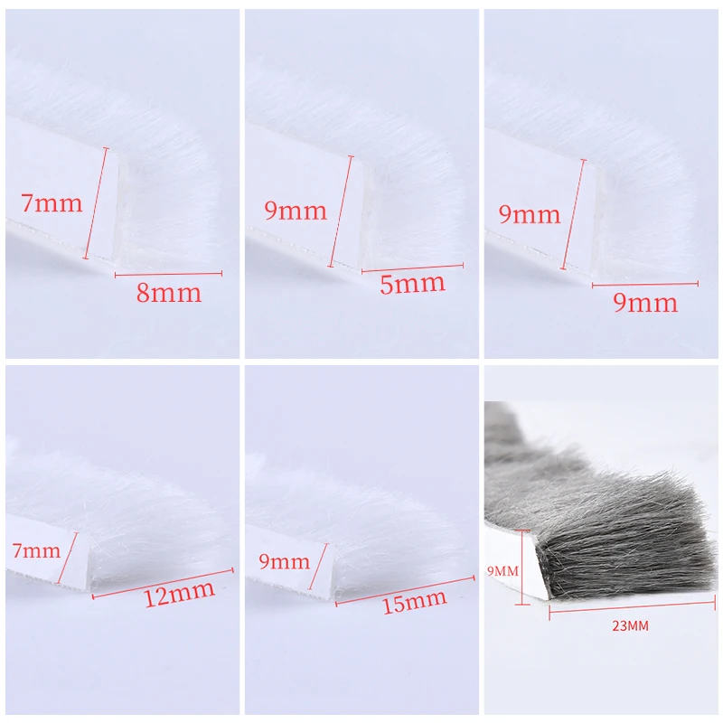 Уплотнительная лента для волос эластичная нейлоновая уплотнительная щетка