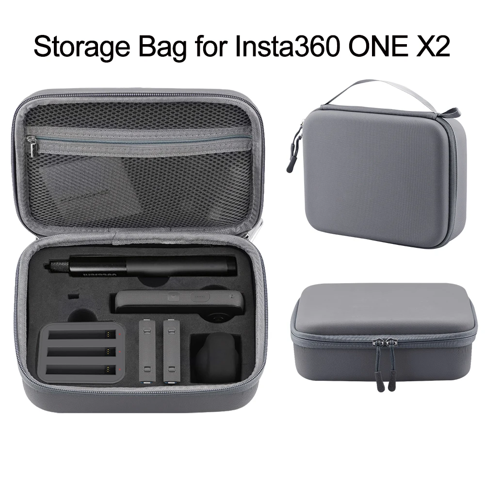Bolsa de Câmera Portátil para Armazenamento de Câmera à Prova Bolsa Panorâmica D’água Insta360 One x2