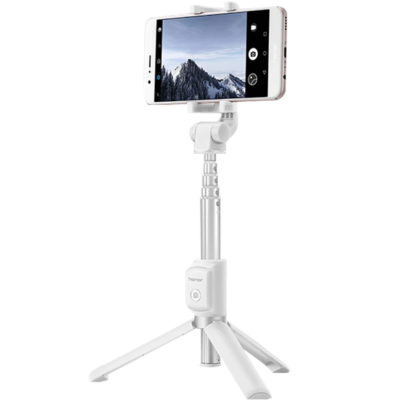 Huawei Honor селфи палка штатив портативный Bluetooth 3,0 монопод для iOS/Android/huawei смартфон - Цвет: White Color