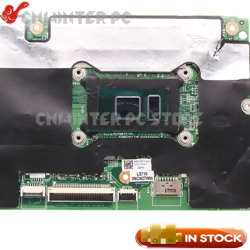 nokotion ls710 mb 15238 1 448 07d05 0011 5b20l20759 for lenovo ideapad 710s 13isk laptop motherboard sr2ez i7 6500u 8gb ram free global shipping