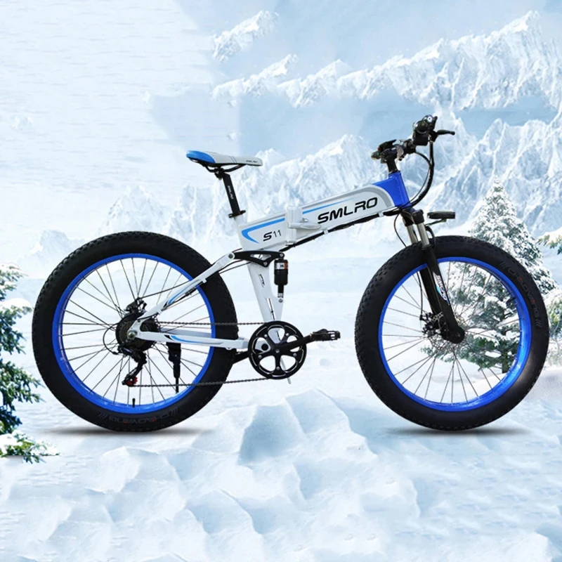 Новый электрический велосипед 500 Вт Электрический пляжный с 4 0 толстыми шинами 48