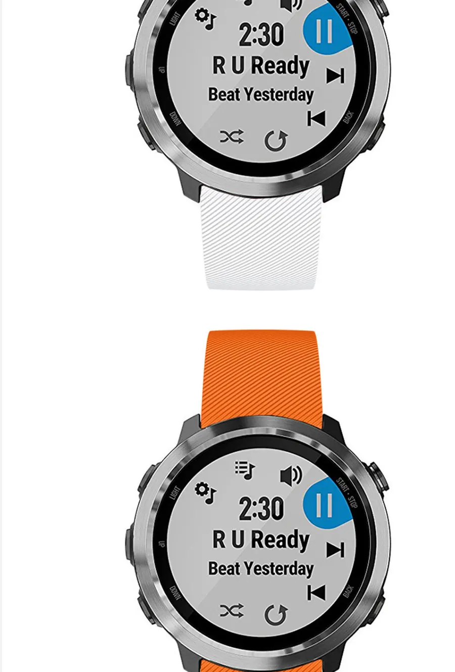 L/S цветной мягкий силиконовый сменный ремешок для Garmin vivoactive 3 vivoactive3 vivomove3 HR умный Браслет для Forerunner 645