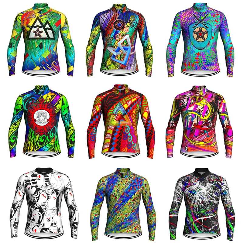 

Outdoor Spring Autumn long SleeveCycling Mtb Shirt Wear Bicycle MX Road Ciclismo Downhill Wear FOR mountain bike downhill jersey