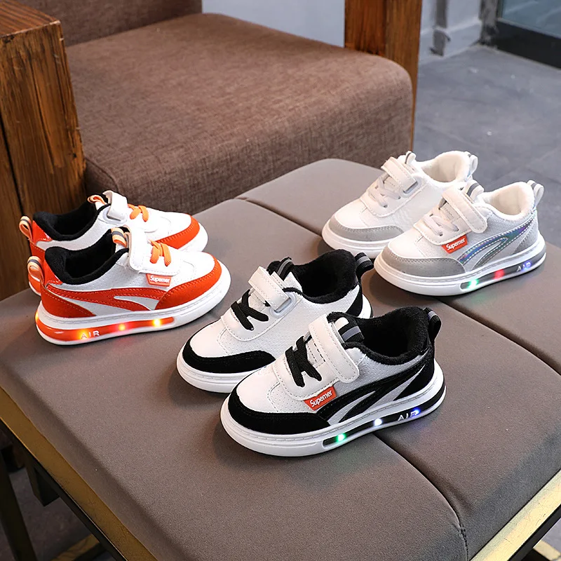 

Kids Sneakers Lighted Sneakers Glowing Shoes Boys Baby Sneakers with Luminous Sole Children's Led Shoes Boys Girls Light Up