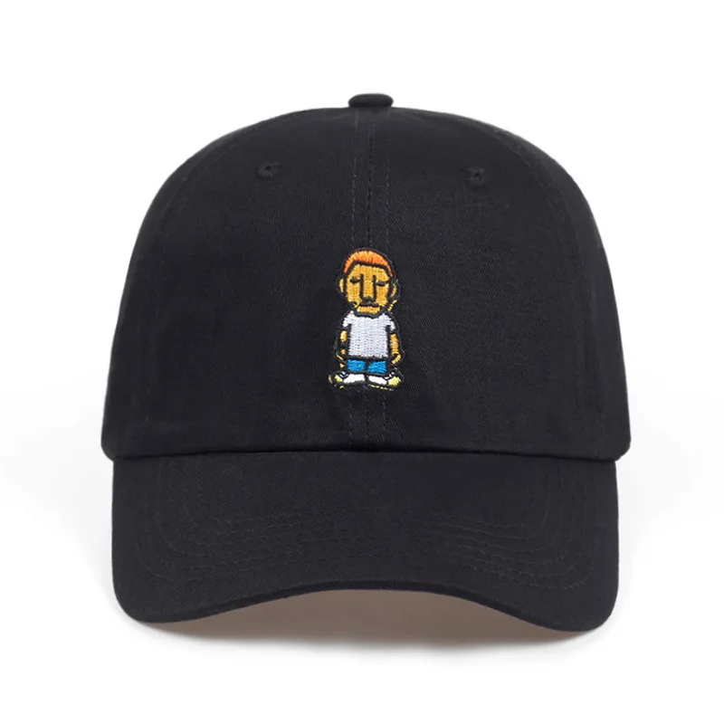 embroidery dad cartoon baseball hat spring summer snapback hip hop adjustable | Аксессуары для одежды