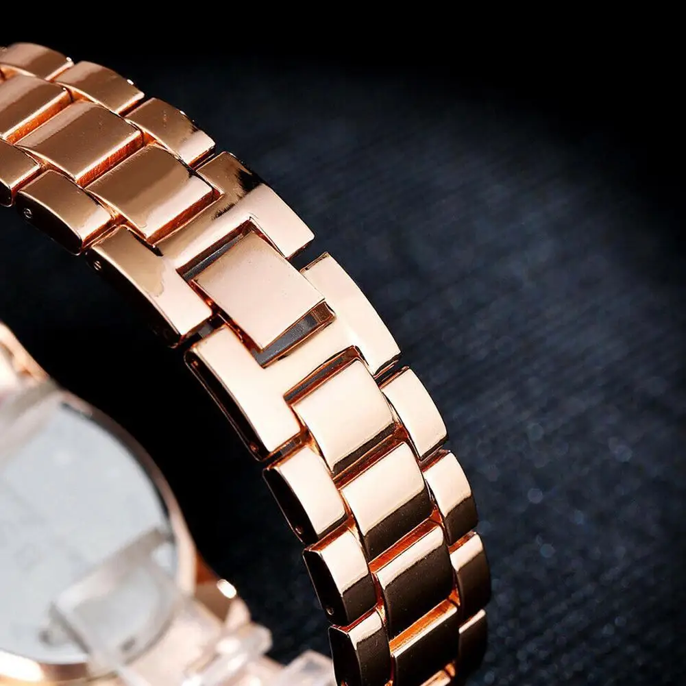 

Gypsophila Watch High-end Alloy Quartz Watch Fashionable Luxury Simple Bling Casual Personality Watches Relogio Feminino Jewelry