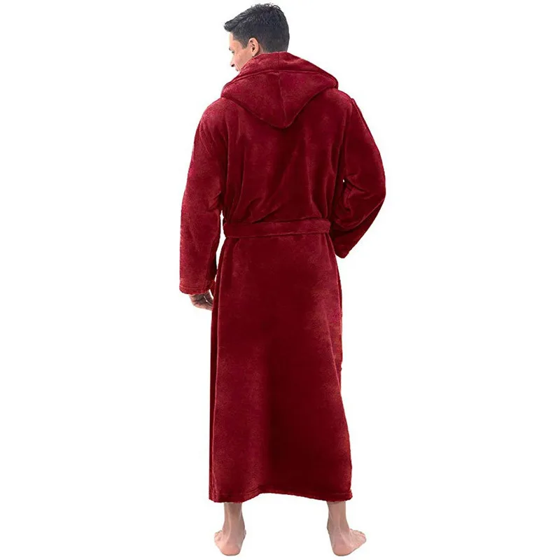 Curling Jacquard Male Bathrobe Set (3 Pcs Set)